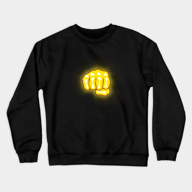 The Power of the Generic Martial Artist Crewneck Sweatshirt by prometheus31